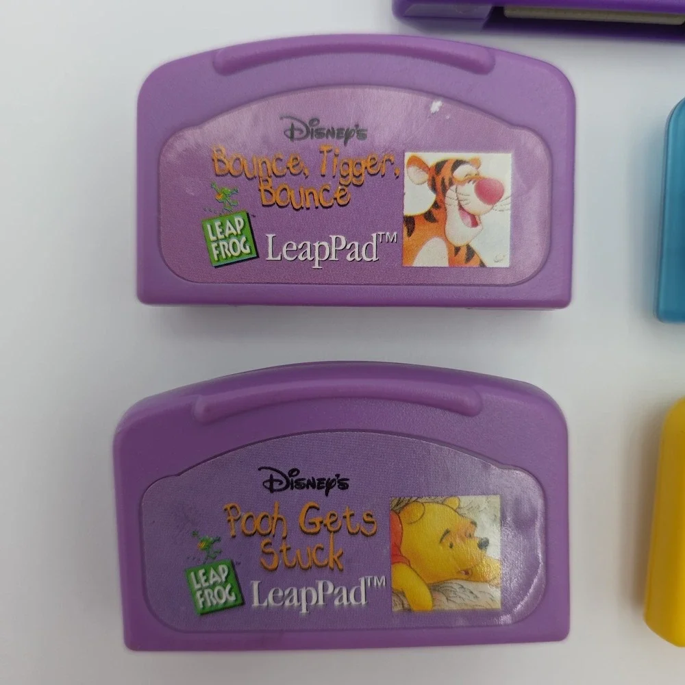 Lot of 5 Leap Frog LeapPad Cartridges - Fun Education For Early Elementary